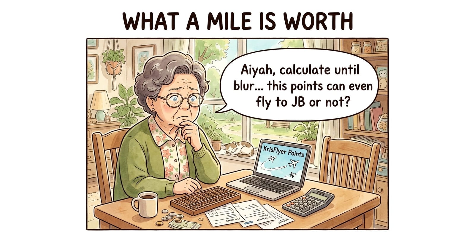 What Are KrisFlyer Miles Worth? One Cent, or Five